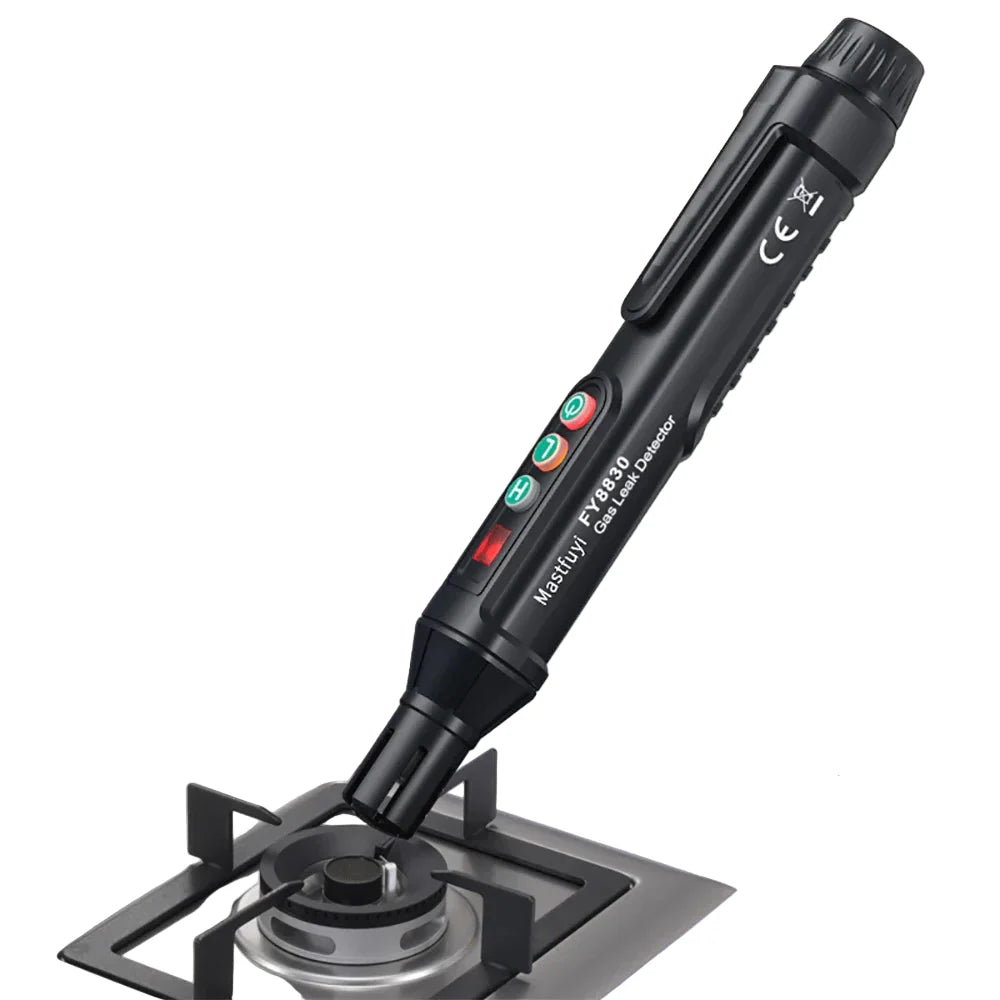 Portable Gas Leak Detector with Audible & Visual Alarm