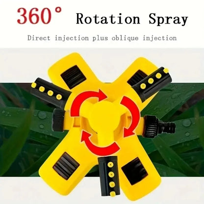 360° Rotating Garden Sprinkler – Automatic Lawn & Garden Watering Sprayer