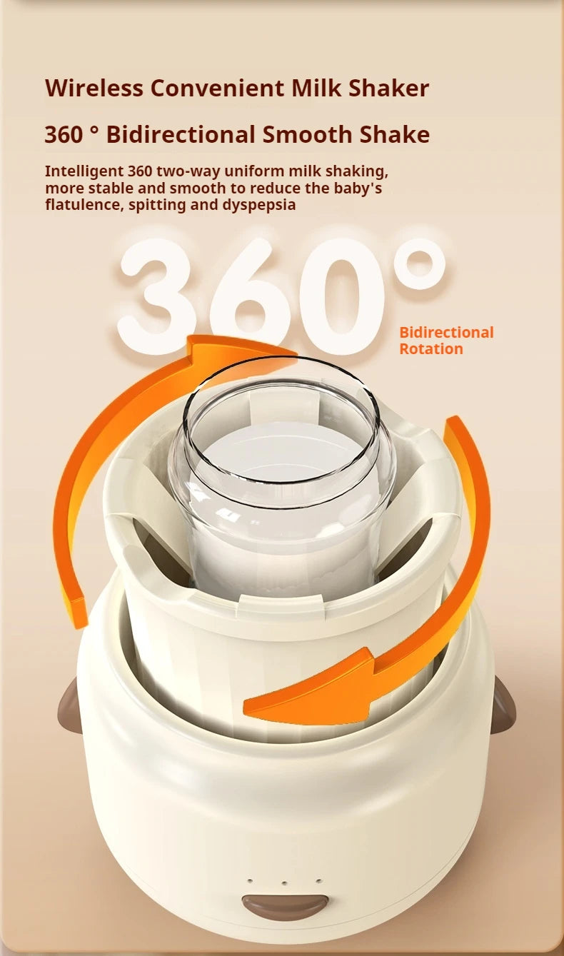 Portable Electric Baby Formula Mixer with Rechargeable Battery