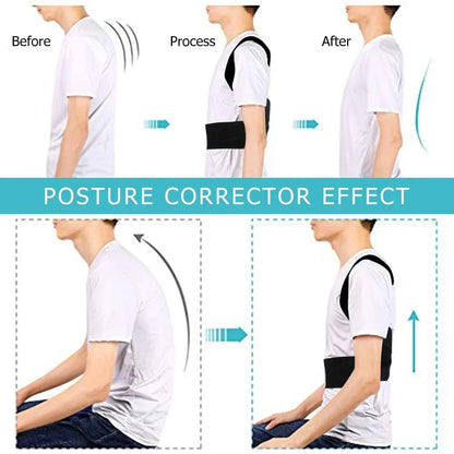 Adjustable Posture Corrector Vest – Back & Shoulder Support Brace