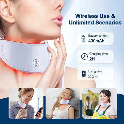 7-Colour LED Light Therapy Face & Neck Mask
