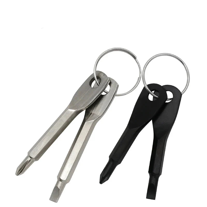 Mini Keychain Screwdriver Tool – Phillips & Slotted (2 colours available)