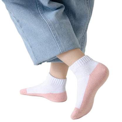 5 Pairs of Cotton Socks – For Boys & Girls (1–12 Years)