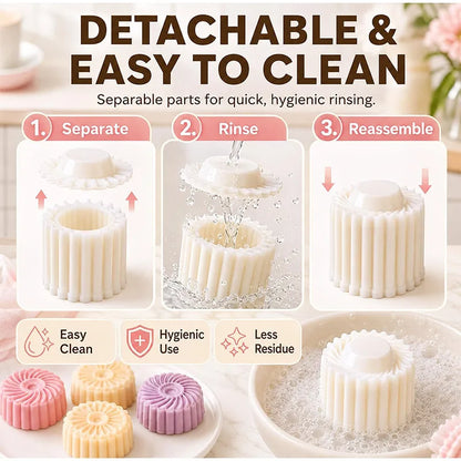 Double-Head Pastry & Mooncake Mould – Sunflower Pattern Press