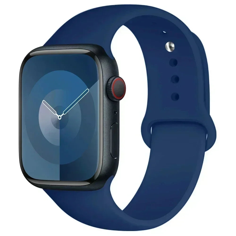 Apple Watch Series Silicone Band (38mm - 42mm) (available in 45 colours)