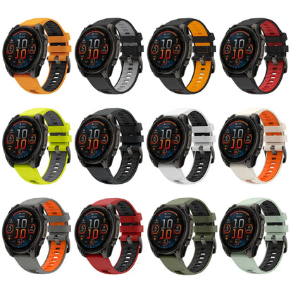 QuickFit Silicone Sports Strap for the Garmin (22mm/26mm) (wide compatibility & 22 colours)