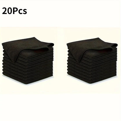 Premium Microfiber Cleaning Cloths – Lint-Free Reusable Cleaning Towels (25 × 25cm)