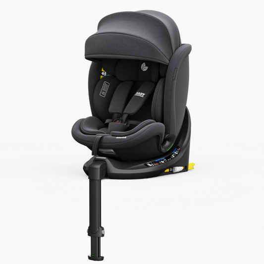 Baby Brightness 360 Rotating ProtecMax Pro Car Seat Dark Grey
