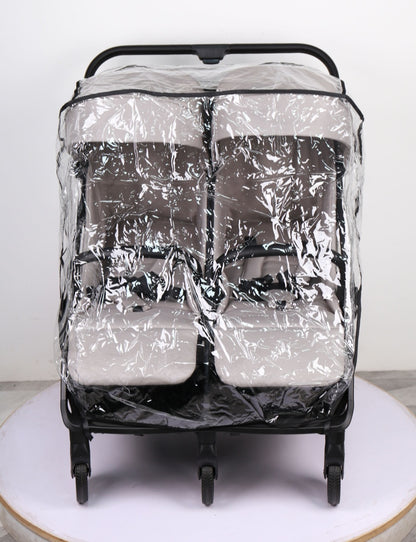 Double Pram – FlexGo Duo double stroller Beige