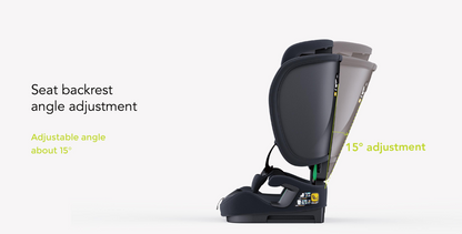 Travel Pram – SwiftGo Lightweight Stroller with Booster Seat (Black)