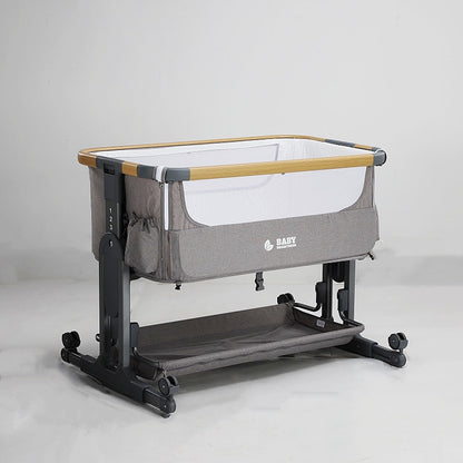 Baby Brightness Co Sleeper Bassinet Grey