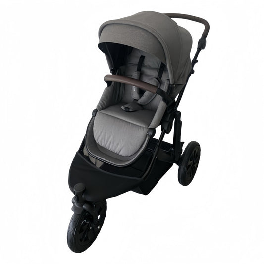 Baby Brightness easygo 1+ three wheel stroller Grey