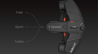 SUBLUE Navbow Sea Scooter Underwater - Red/Black
