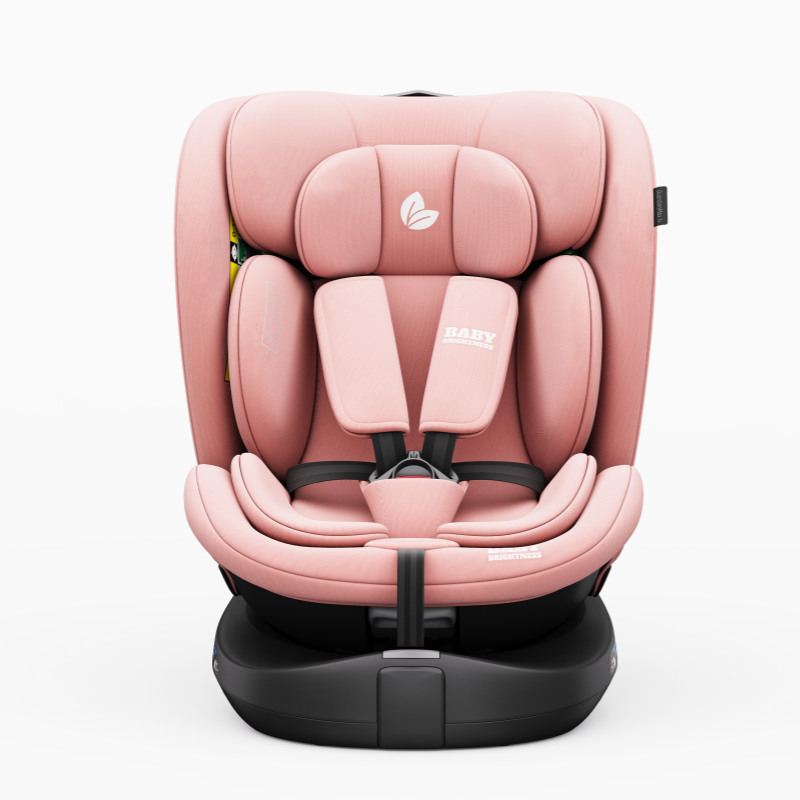 360° Rotating Baby Car Seat – Baby Brightness GuardianMax 1+ Pink - image 14