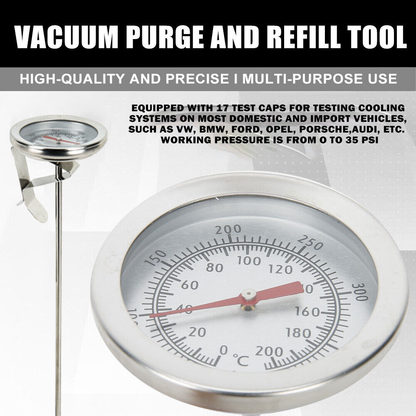 28 Piece Radiator Pressure Tester Kit