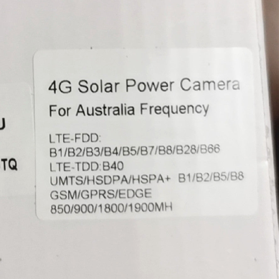 Solar 4G Security Camera 1080P PTZ Camera