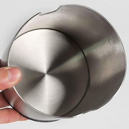 Coffee Knock Box Espresso Grinds Waste Container Tamper Bin Stainless Steel - salelink.co.nz