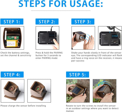 Solar Driveway Alarm System