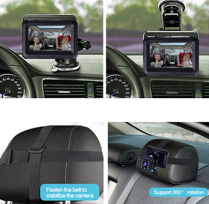 Back Seat Baby Car Camera 4.3inch