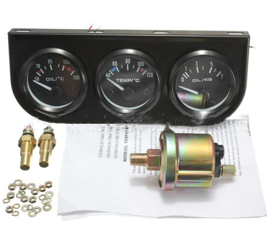 3in1 Car Meter Auto Gauge - salelink.co.nz