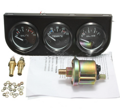 3in1 Car Meter Auto Gauge - salelink.co.nz