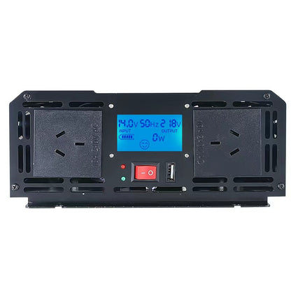 POWER INVERTER PURE SINE WAVE 4000W MAX 8000W 12V-250V CAR CARAVAN CAMPING BOAT