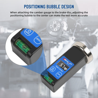 Digital Caster Camber Gauge Car Truck LCD Strut Magnetic Wheel Alignment Tool