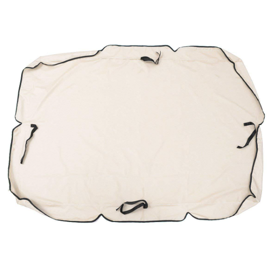 190x132x15cm Swing Seat Canopy Top Cover Replacement 3 Seater