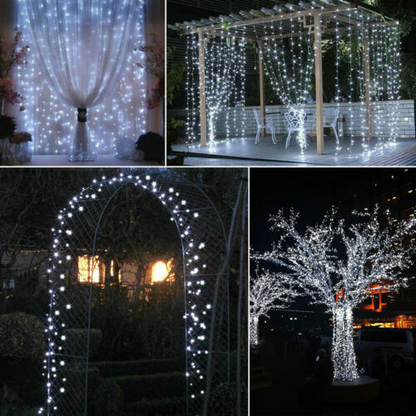 6x3M Curtain String Lights