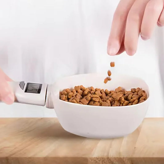 Digital Pet Food Measuring Spoon – LCD Scale for Accurate Feeding