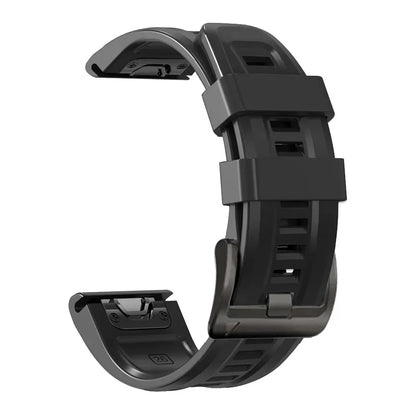 Quickfit Silicone Strap for the Garmin Watch Series (available of various range of models and 46 colours)