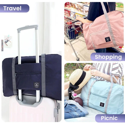 Foldable Travel Duffel Bag – Lightweight Carry-On Weekend Bag