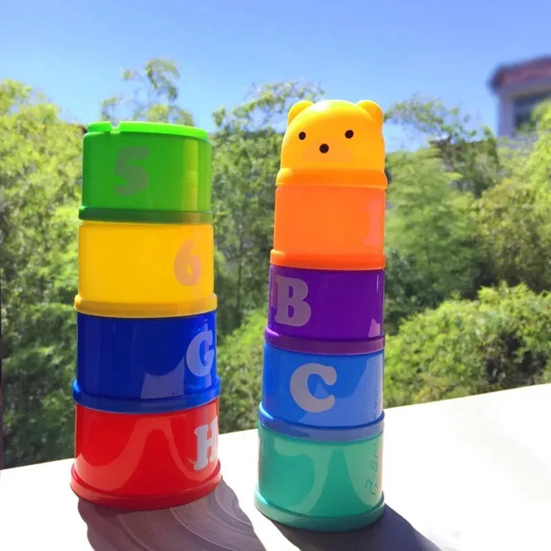 Educational Stacking Cups – Numbers, Letters & Early Learning Game
