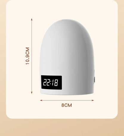 Rechargeable Touch Night Light – 3 Colour LED Bedside Lamp for Kids & Bedrooms