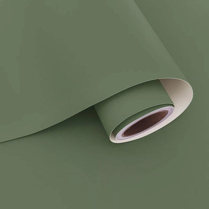 Self-Adhesive Matte Renovation Film – Waterproof Furniture & Wall Covering