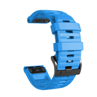 QuickFit Silicone Strap for the Garmin Flagship Models (2 sizes & 46 colours available)