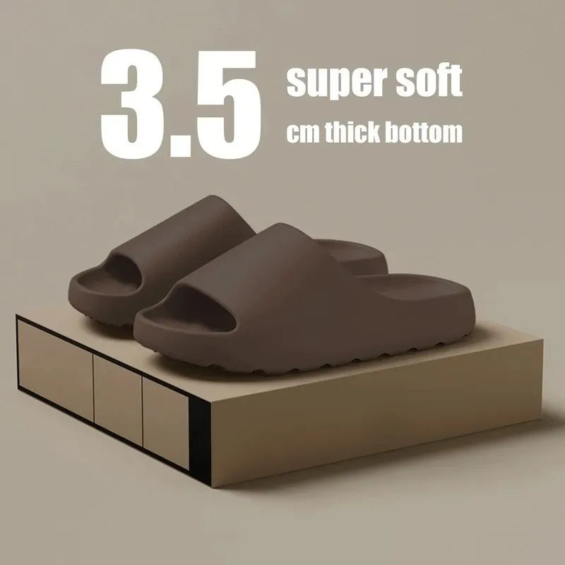 Cloud Slides EVA Sandals – Thick Sole Comfort Slippers