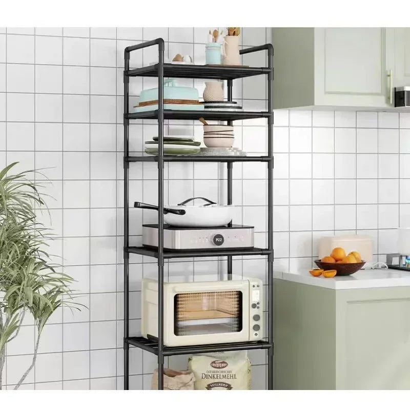 Multi-Function Microwave Oven Storage Rack – Space-Saving Kitchen Organiser