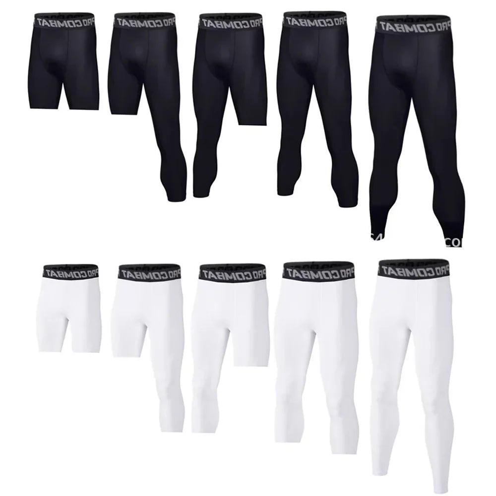 Men’s Compression Pants and Active Shorts (Different colours and sizes available)