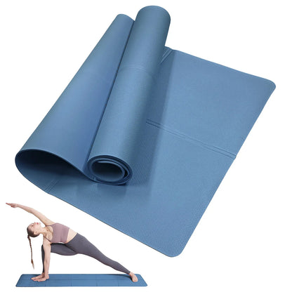 EVA Yoga Mat – 4mm Lightweight Exercise, Pilates & Fitness Mat (173 × 61cm)