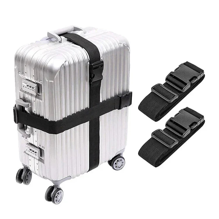 Adjustable Luggage Straps (Pack of 2, with 7 colours available)