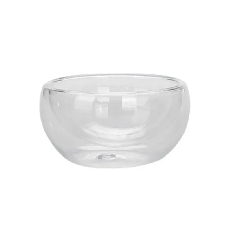 Double Wall Glass Tea Cups – 2 or 6 Piece Borosilicate Cup Set