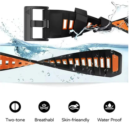 QuickFit Silicone Sports Strap for the Garmin (22mm/26mm) (wide compatibility & 22 colours)