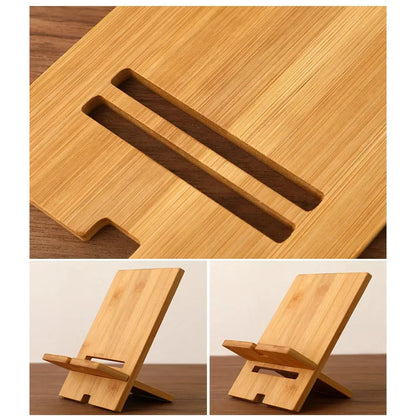 Bamboo Phone Stand