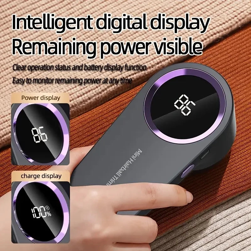 Portable Fabric Shaver – USB Rechargeable Lint & Hair Remover