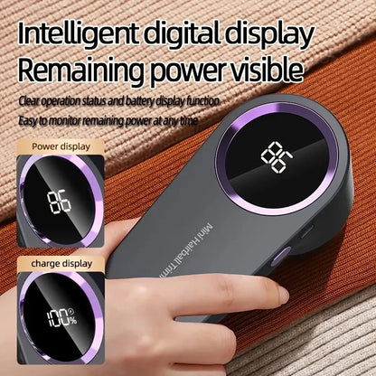 Portable Fabric Shaver – USB Rechargeable Lint & Hair Remover