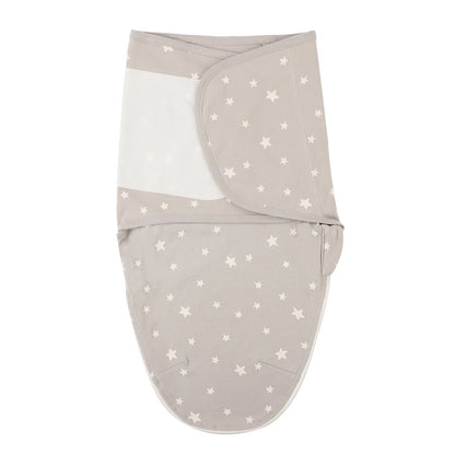 Baby Swaddle Wrap with Cap – Cotton Anti-Startle Newborn Blanket
