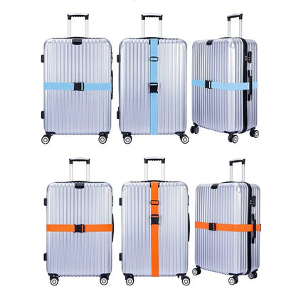 Adjustable Luggage Straps (Pack of 2, with 7 colours available)