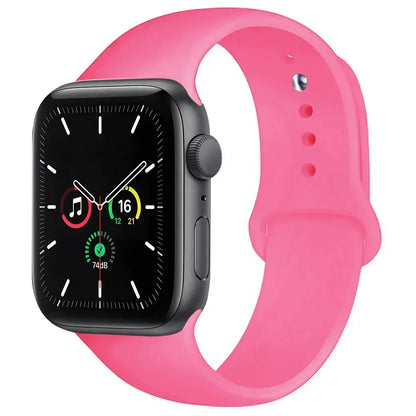 Apple Watch Series Silicone Band (38mm - 42mm) (available in 45 colours)