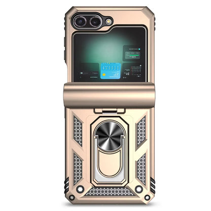 Samsung Galaxy Z Flip7 Phone Case with Ring Bracket (8 colours available)